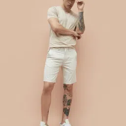 fame forever by lifestyle Men Regular Fit Mid-Rise Shorts image 4