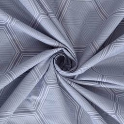 arrabi Geometric Print King Bedsheet with 2 Pillow Covers image 4