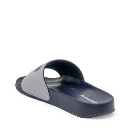 red tape Men Typographic Print Round-Toe Slides image 4