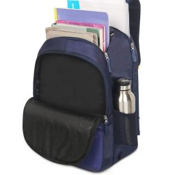 priority Typographic Print Backpack with Adjustable Strap image 4