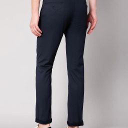 cantabil Flat-Front Insert Pockets Trousers image 4