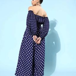 quiero Polka-Dot Print Jumpsuit with Insert Pocket image 4