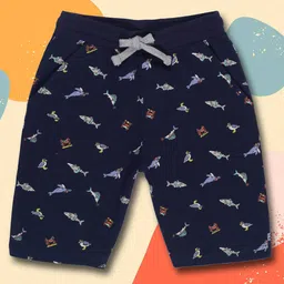 3pin Animal Printed Shorts with Drawstring Waist image 4