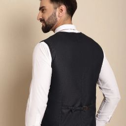 even Tailored Fit Nehru Jacket with Welt Pockets image 4