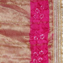 jabama Tie & Dye Bandhej Dupatta image 4