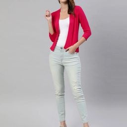 zebu Solid Open-Front Shrug image 4