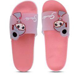 kapani fashion Typographic Print Open-Toe Slip-On Slides image 4