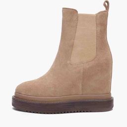 saint g Round-Toe Ankle-Length Slip-On Boots image 4