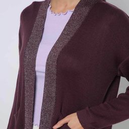 fusion Open-Front Winter Shrug with Insert Pockets image 4