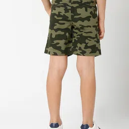 gas Camouflage Print Shorts with Insert Pockets image 4