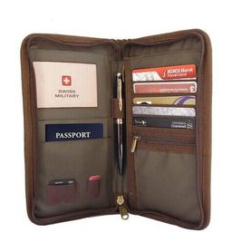 swiss military Men Striped Trolley with Wallet image 4