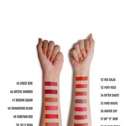 charmacy milano Soft Satin Matte Lipstick - Frost Bite No. 45 image 4