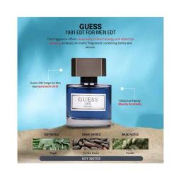 guess 1981 Indigo Eau De Toilette for Men image 4