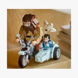 lego Harry Potter Hagrid & Harry's Motorcycle Ride Magical Toy image 4