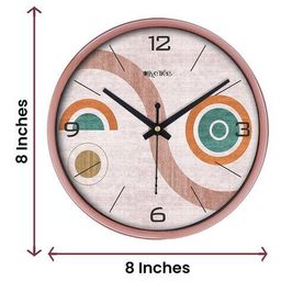 olive tree Table Clock Round Analog Wall Clock image 4