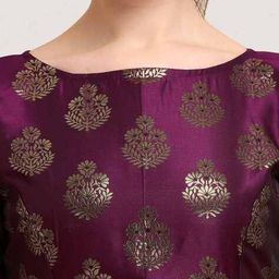 oomph! Blouse Self-design Back Open Blouse image 4