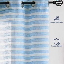urban space Set of 2 Printed Window Curtains image 5