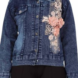 muhuratam Denim Jacket with Patch Pocket image 5
