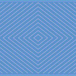 uniqchoice Geometric Print Single Size Bedsheet with 1 Pillow Cover image 5