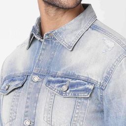 rookies Denim Jacket with Button Closure image 5