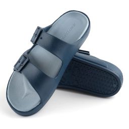 red tape Open-Toe Slip-On Flat Slides image 5
