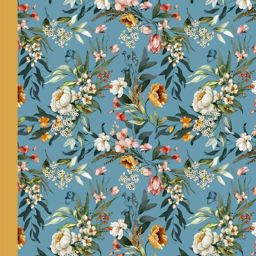ever home Floral Print 4-Seater Rectangular Dining Table Cover image 5