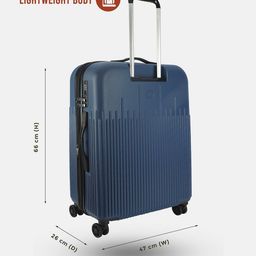 delsey paris Lima Polycarbonate Hardcase Expandable Trolley Luggage with Spinner Wheels & TSA Lock - Medium image 5