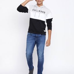 li'l tomatoes Colourblock Hoodie with Drawstring image 5