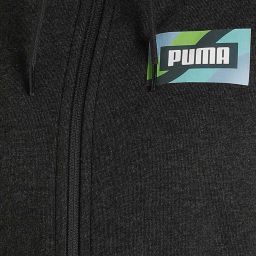 puma Zip-Front Hoodie with Insert Pockets image 5
