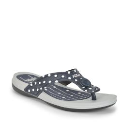 adda Geometric Print Slip-On Thong Flip-Flops image 5