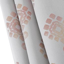 cortina eyelet curtain Set of 2 Ethnic Motif Printed Window Curtains image 5