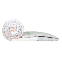 story@home 180 GSM Geometric Print Reversible Single Comforter image 5