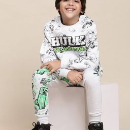 kidsville Graphic Regular Fit Joggers with Drawstrings image 5