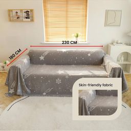 kuber industries Speckle Print Chenille Sofa Throw image 5