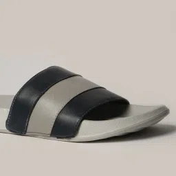 buda jeans co Striped Slip-On Slides image 5