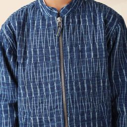 fabindia Zip-Front Printed Jacket image 5
