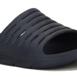 bata Quilted Slip-On Round-Toe Slides image 5