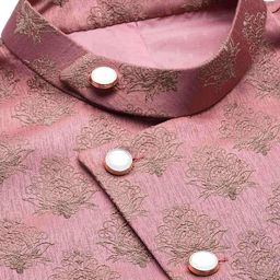 manq Men Nehru Jacket with Welt Pockets image 5