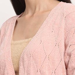 global republic Textured Longline Shrug with Patch Pockets image 5