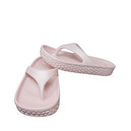 doubleu Honeycomb Pattern Thong-Strap Flip-Flops image 5