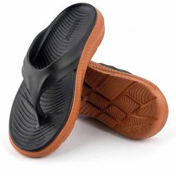 red tape Open-Toe Slip-On Flat Slides image 5
