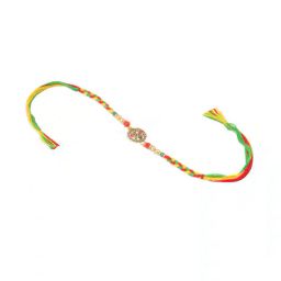 nvr  Set of 2 Artificial Stones and Beads Rakhi Set image 5