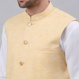 neudis Men Regular Fit Nehru Jacket     image 5