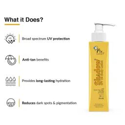 fixderma Shadow Sunscreen Body Lotion with Spf 50 PA+++ And 2 Niacinamide image 5