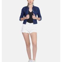 leia Women Regular Fit Button Closure Jacket image 5