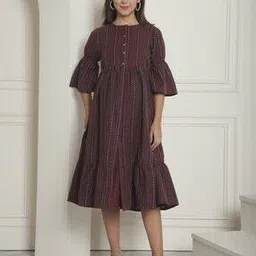 moms maternity Women Fit & Flare Gown Dress-picture-32