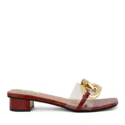 Women Open-Toe Chunky-Heeled Sandals-image-7