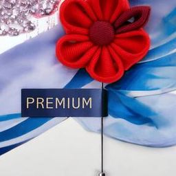 Brass Floral Design Brooch-image-3