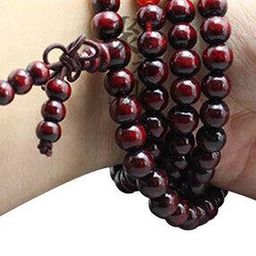 BIS1-Natural Wood Buddha Meditation Bracelet-image-25