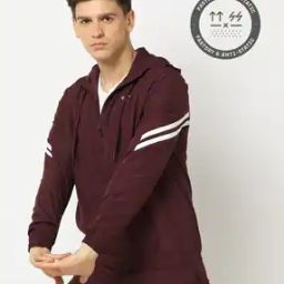 Regular Fit Zip-Front Hooded Track Jacket-picture-24